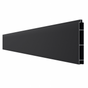 opal alu board 21x160x1780mm - black ral9005