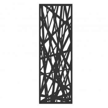 hera vertical decor  black ral9005