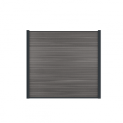 modern fence board dark grey