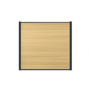 modern fence board red cedar