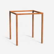 pergola vierkant corten