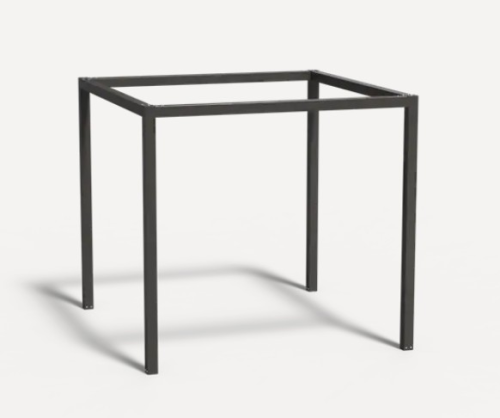 Pergola regular 270x270x250 cm zwart gecoat