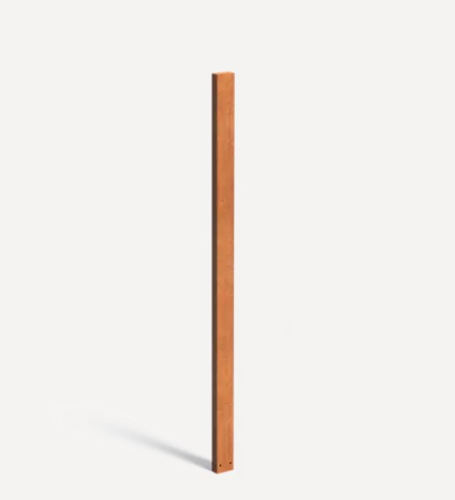 Tuinpaal 2000 5x10x200 cm Corten