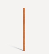 tuinpaal 2000 5x10x200 cm corten