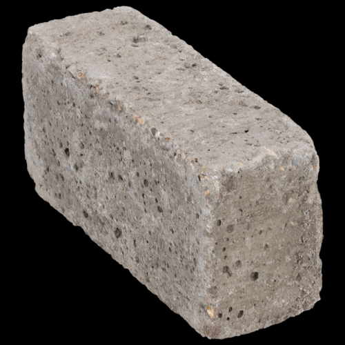 Old Dutch rijnformaat 15x5x7 cm grijs