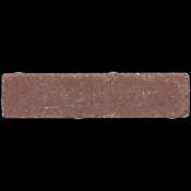 Tumbled Bricks waalformaat 20x5x7 cm Roodbruin