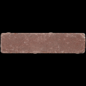 Tumbled Bricks waalformaat 20x5x7 cm Roodbruin