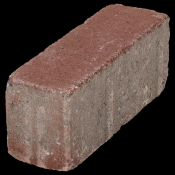 Tumbled Bricks dikformaat rood
