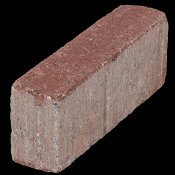 Tumbled Bricks waalformaat 20x5x7 cm Rood