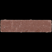 Tumbled Bricks waalformaat 20x5x7 cm Rood