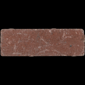 Tumbled Bricks dikformaat rood/bruin