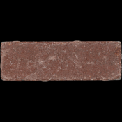 Tumbled Bricks dikformaat rood/bruin