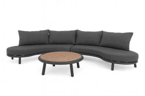 SenS-Line Loungeset Mylo antracite 426x103x72