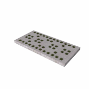 Schellevis grasbetonplaat matrix 200x100x10 grijs