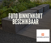 Schellevis Oud hollands zitelement gebogen 200x60x47 carbon