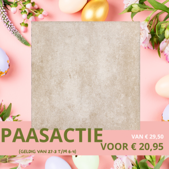 TrendyLine 60x60x4 cm Sand PAAS ACTIE