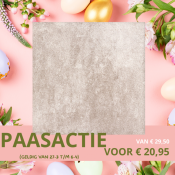 TrendyLine 60x60x4 cm Greige PAAS ACTIE