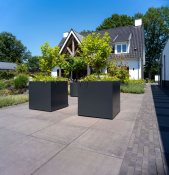 Plantenbak Carrez 100x100x100 cm Aluminium 3mm