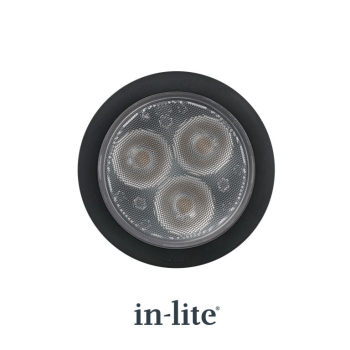 In-Lite Integrated FLUX Ø 60 mm Black l Grondspot