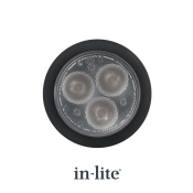In-Lite Integrated FLUX Ø 60 mm Black l Grondspot