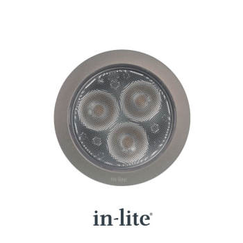 In-Lite Integrated FLUX Ø 60 mm Pearl Grey l Grondspot