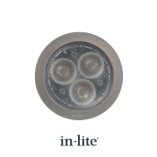 In-Lite Integrated FLUX Ø 60 mm Pearl Grey l Grondspot