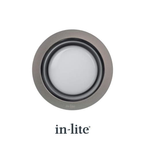 In-Lite Integrated FUSION Ø 60 mm Pearl Grey l Grondspot