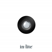In-Lite Integrated FUSION Ø 22 mm Black l Grondspot