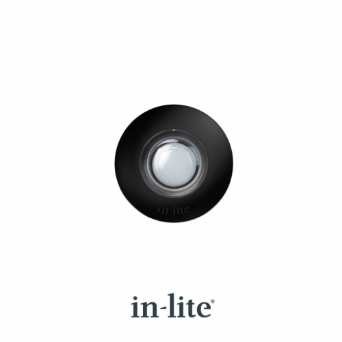 In-Lite Integrated FUSION Ø 22 mm Black l Grondspot