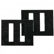 Boomband gesp 8x8 cm 2x5 cm op=op