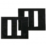 Boomband gesp 8x8 cm 2x5 cm op=op