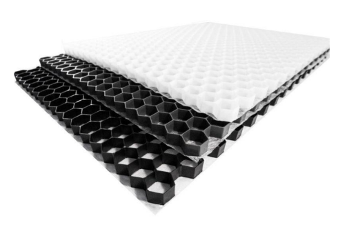 Grindplaat klikmat zwart 120x80x3,8 cm (0,96m2 per plaat)