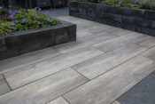 Cerasun Woodlook Dark Oak 30x120x4cm