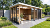 Buitenverblijf Ravenna Modern 10050x4100x2600mm (bxdxh)