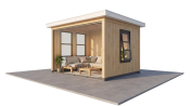 Buitenverblijf Ravenna Modern 10050x4100x2600mm (bxdxh)