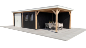 Buitenverblijf Ravenna Modern 10050x4100x2600mm (bxdxh)