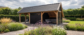Eiken kapschuur De Veste 11100x4400x3750mm (bxdxh) rechts
