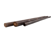 Bamboepaal BLACK 240x4-5 cm