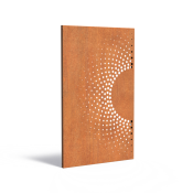 Paneel Abstract 110x5x180 cm CorTen 2mm Halve Zon