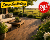 Summerstones getrommeld waalformaat 20x5x7 cm Bruin