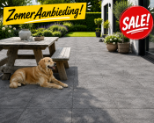 TerrasTopper Zomeractie 60x60x4 cm Wolkengrijs