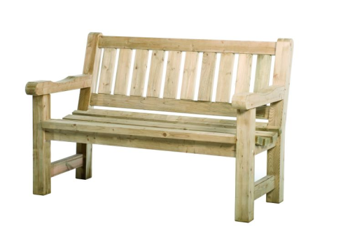 Houten tuinbank Hugo, 40 mm dik, 96x140x74 cm (HxBxD)