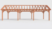 Constructiepakket zadeldak | 11215x3460x3760mm | fijnbezaagd Douglas