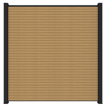 NewTechWood Co-extrusie composiet scherm Triple, 180 x 180 cm, Red Cedar.