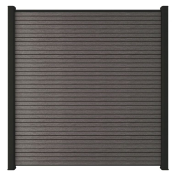 NewTechWood Co-extrusie composiet scherm Triple, 180 x 180 cm, Silver Gray.