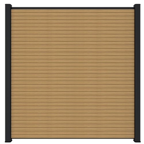 NewTechWood Co-extrusie composiet scherm Triple, 180 x 180 cm, Red Cedar.