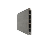 NewTechWood co-extrusie composiet schermplank, 2,1 x 15 x 180 cm, Silver Gray.