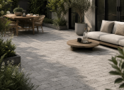 Summerstones getrommeld waalformaat 20x5x7 cm Taupe