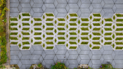 Schellevis design ParkWae 60x40x12 cm grijs