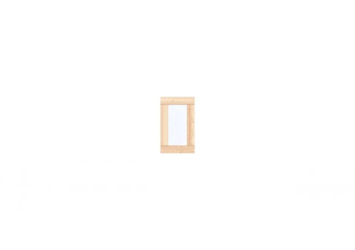 Vuren Vast raam Prestige 66x40 cm, onbehandeld.